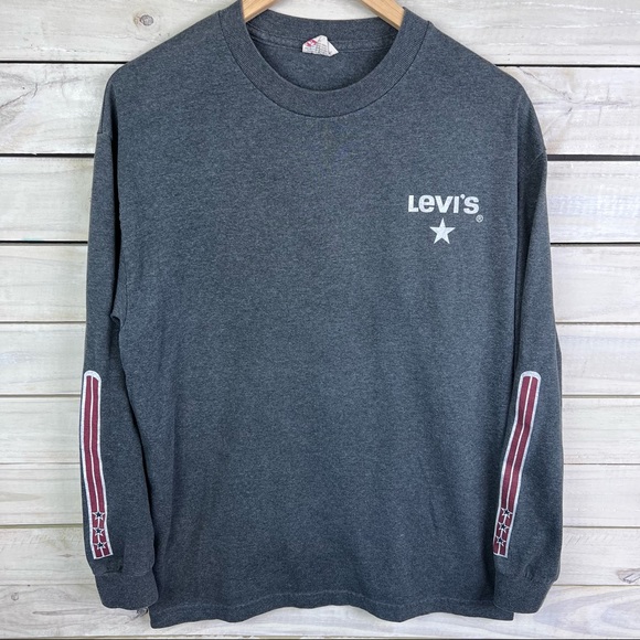 Levi's Other - Levi’s Men’s Charcoal Gray Long Sleeve Tshirt Size Large